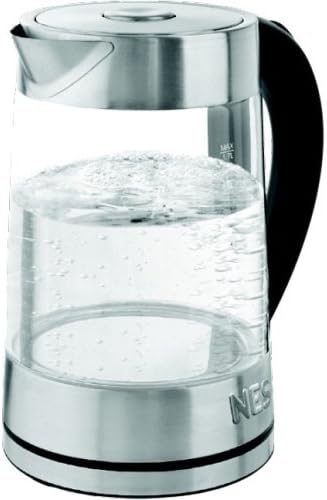 Metal Ware GWK-02 ELECTRIC GLASS WATER KETTLE 1500WATT 1.8QT with POWER INDICATOR