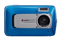 AgfaPhoto DC-600uw Ocean Digitalkamera (6 Megapixel, 4-fach digitaler Zoom, 6,4 cm (2,5 Zoll) Display, 2 bar wasserdicht 10 mtr) blau