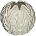 Torre & Tagus 1231-109000 Wavy Ball Vase, Small, White