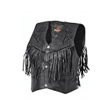 Produkt-Bild: Held NADINE Damen Leder-Weste - Farbe: SCHWARZ, Gr&ouml;&szlig;e: 44