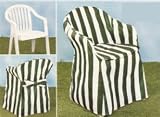 PATIO CHAIR COVERS WITH PADDED CUSHIONS (PK 2) - DRESS UP DRAB CHAIRS FOR YOUR GARDEN PARTIES. Outdoor Living