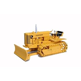 SpecCast JDM 214 Yellow 1/16 Scale John Deere MC Industrial Crawler with Blade