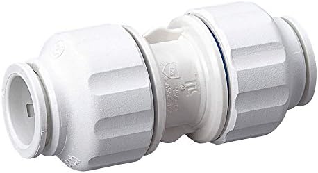 Polysulfone Coupling, 3/8" Tube Size - 1 Each