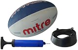 Mitre Rugby starter set - rugby ball, kicking tee and pump