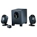 Logitech X-210 Speakers 2.1 USB with Subwoofer and Control Pod 48Hz-20kHz Ref 970191-0120