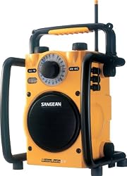 Sangean U-1 AM/FM Analog Utility Radio (Yellow)