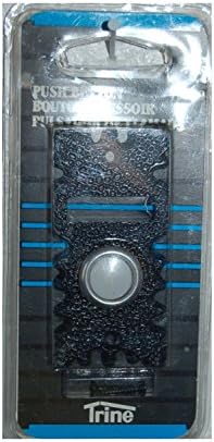 Forged Iron Look Lighted Decorative Push Button for Door Bells By Trine