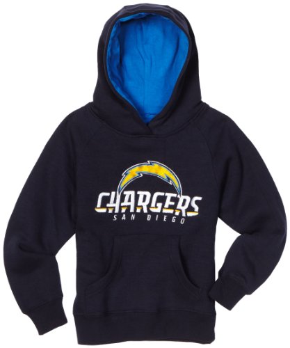 NFL Boys' San Diego Chargers Sportsman Fleece Hoodie - R16C4P20 (Dark Navy, 7)