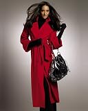 Long wrap coat
