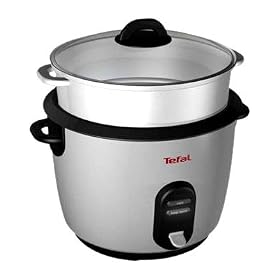 Tefal RK100815 Classic Rice and Multi Cooker, Chrome, 10 Cup Capacity