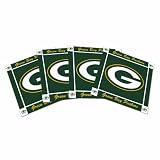 NHL Green Bay Packers 4 Pack Ceramic Coasters