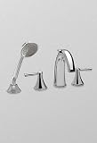 SILAS ROMAN TUB FAUCET POLISHED NICKEL