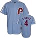 Lenny Dykstra Majestic Cooperstown Throwback Philadelphia Phillies Jersey