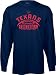Houston Texans -Navy- Gym Issue Long Sleeve T-Shirt
