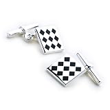 41Zi4bvw0%2BL. SL160  Silver By Mail Sterling Silver Blackjack Cufflinks