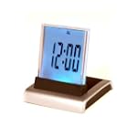 7 LED Farb Uhr mit digitalen LCD Disp...