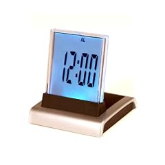 7 LED Farbe Uhr mit LCD Digital Display, Kalender sowie Wecker und Thermometer integriert, Alarmfunktion, verschieden Farben im Wechsel
