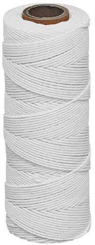 MARSHALLTOWN The Premier Line 623 500-Foot Mason's Line 500' White Braided Nylon