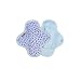 Cotton Menstrual Pads | Organic Cotton Menstrual Pads - Sckoon Organic Cotton Cloth Menstrual Mini Pad (with 1 liner) Cherry