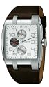 Esprit Herrenarmbanduhr adventure black leather houston  GENTS 4442601