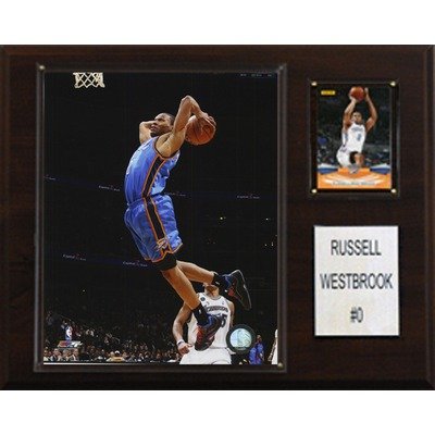 NBA Oklahoma City Thunder Russell Westbrook Player Plaque