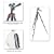 Manfrotto 718B Digi Tripod with Integrated 3-Way Head and Carrying Bag (Black)