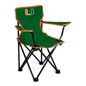 Miami Hurricanes Logos on Amazon Com Miami Hurricanes Logo Toddler Chair Sports Outdoors