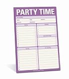 Knock Knock Classic Note Pad: Party Time (Pack of 6)