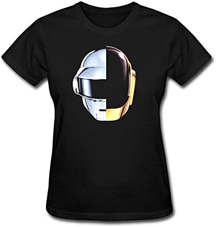 Women Daft Punk Helmet Random Access Memories Classic Short Sleeve Tshirt Cotton