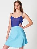 American Apparel Gingham Stretch A-Line Skirt