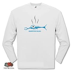 WEIHNACHTSMEN� - KARPFEN BLAU Longsleeve-T-Shirt