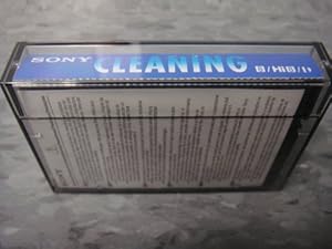 Sony V8-6CLD 8mm / Hi8 / Digital8 Camcorder Video Head Cleaning Cassette