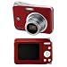 A1035-RD - GE DIGITAL CAMERA 10MP, 3X OPTICAL ZOOM, 2.5LCD WITH ADVANCED FEATURES - RED