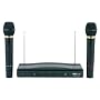 Naxa NAM984 Professional Dual Wireless Microphone System (Black)