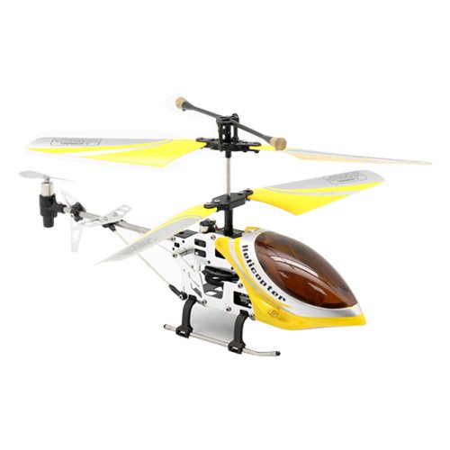 41ZiIpReYBL Skque Mini RC Remote Control Helicopter w/ Gyro REH46112 1 Yellow