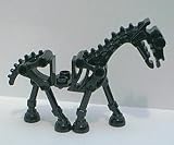 LEGO Black Skeleton Horse - 2 Inches Tall