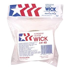 Click here to buy AMERICAN WICK CANS UNLTD. AW-40 KEROSENE HEATER WICK by American Wick.