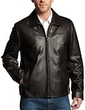 Cole Haan Men's 27 Lambskin Zip Front Jacket