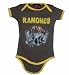 THE RAMONES - Road To Ruin - Yellow / Olive Onesie / Baby T-shirt