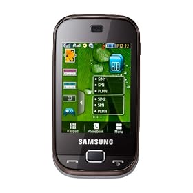 Samsung GT B5722 Duos - Mobile phone - GSM - touch - dark brown