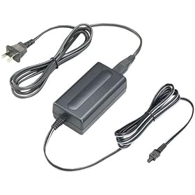 Sony Handycam DCR-DVD7, DCR-DVD103, DCR-DVD105, DCR-DVD108 Series Replacement AC Power Adapter