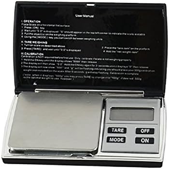ATit 100g x 0.01g Mini Digital Jewelry Pocket Scale Weigh High Precision Digital Scale with Extra Large Lighted Display,Black Carrying Pouch
