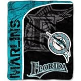 Florida Marlins 50'' x 60'' Micro Raschel Throw