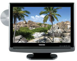 Toshiba 19LV505 19-Inch 720p LCD HDTV with Built-in DVD Player (Black)
