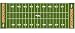 NFL Denver Broncos 72-Inch-by-24-Inch Field Runner Rug