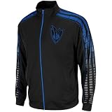 adidas Dallas Mavericks Black Vibe Full Zip Track Jacket (X-Large)