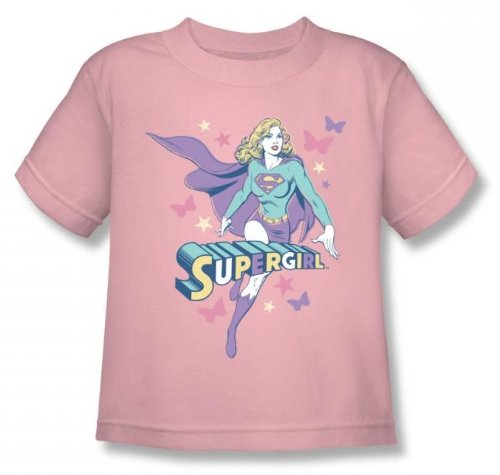  Supergirl - Supergirl Pastels Juvee T-Shirt In Pink Sheer