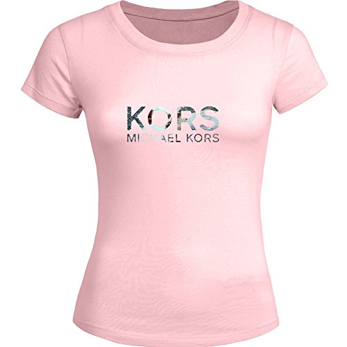 Michael Kors For Womens Printed Short Sleeve tops t shirts