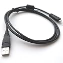 USB VMC-MD3, VMCMD3 - Cable Cord Lead Wire for Sony CyberShot Cyber-Shot DSC-H70, DSC-HX100V, DSC-HX7V, DSC-HX9V, DSC-T110, DSC-T99, DSC-TX10, DSC-TX100, DSC-TX5, DSC-W560, DSC-W570, DSC-W350, DSC-W390, DSC-W380, DSC-W580, DSC-W360, DSC-WX10, DSC-WX9, DSC-WX5, DSC-WX7 Digital Camera Cable - 4 Feet Black - Hi-Tech Dealz&reg;