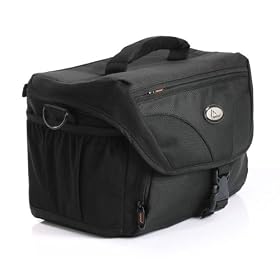 Fashion Waterproof camera case sling camera bag SLR gadget bag made with high quality water proof and wear resistance 600D TXP Nylon matched with Jacquard Nylon-black